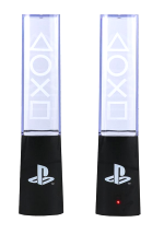 Tischlampe PlayStation - LED Springbrunnen (schallreaktiv)