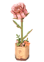Baukasten - Rose (Holzbausteine)