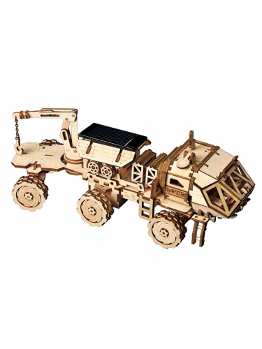 Baukasten - Solar-Rover Navitas Rover LS504 (Holzbausteine)