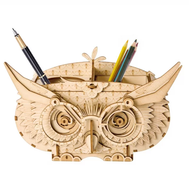 Rolife Owl Box TG405 Modernes 3D-Holzpuzzle