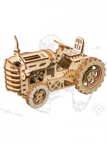 Baukasten - Traktor (Holzbausteine)