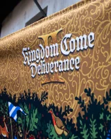 Tapestry Kingdom Come: Deliverance II - Illumination Welscher Hof (Bild auf Textil)
