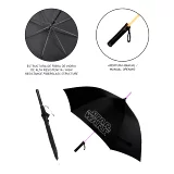 Regenschirm Star Wars - Logo (leuchtend)
