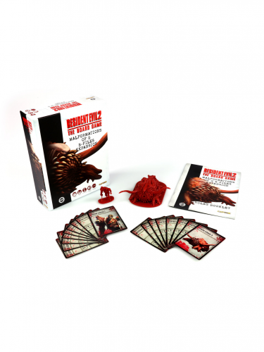 Brettspiel Resident Evil 2 - The Malformations of G: B-Files Expansion (Erweiterung)