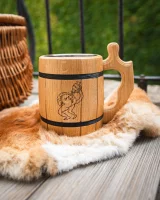 Krug Kingdom Come: Deliverance II - Zum Loch (aus Holz)