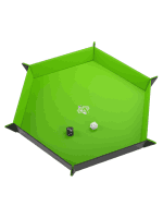 Dice Tray Gamegenic - Magnetic - Hexagonal Black/Green