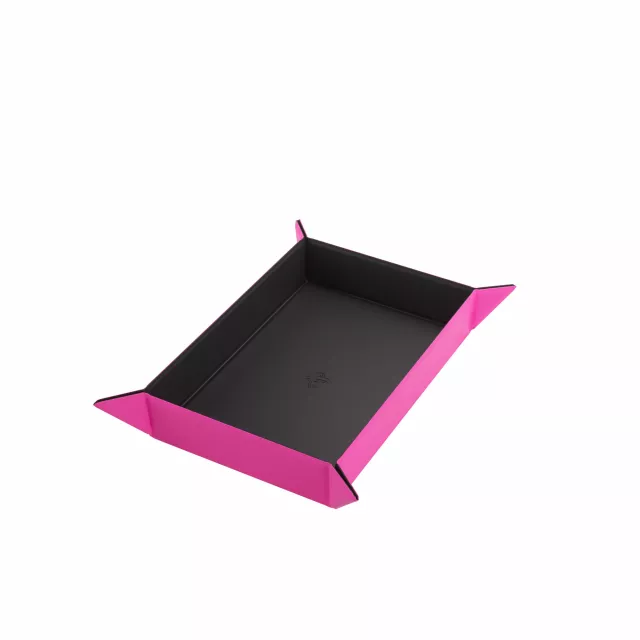 Dice Tray Gamegenic - Magnetic - Rectangular Black/Pink - Würfel und Zubehör