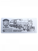 Sammlerschild Harry Potter - Hogwarts Express Schematic Limited Edition