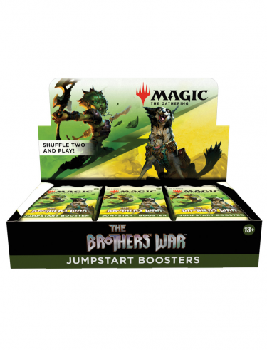 Kartenspiel Magic: The Gathering Brothers War - Jumpstart Booster Box (18 Boosterpakete) (ENGLISCHE VERSION)