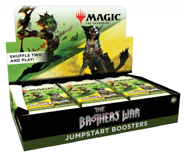 Kartenspiel Magic: The Gathering Brothers War - Jumpstart Booster Box (18 Booster)