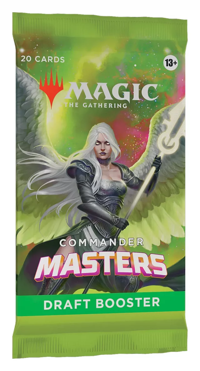 Kartenspiel Magic: The Gathering Commander Masters - Draft Booster (20 Karten)