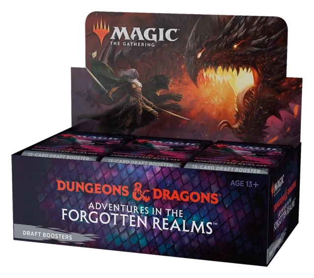 Kartenspiel Magic: The Gathering Dungeons and Dragons: Adventures in the Forgotten Realms - Draft Booster (15 Karten)