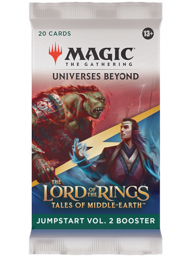 Kartenspiel Magic: The Gathering Universes Beyond - LotR: Tales of the Middle Earth - Jumpstart Vol. 2 Booster (ENGLISCHE VERSION)