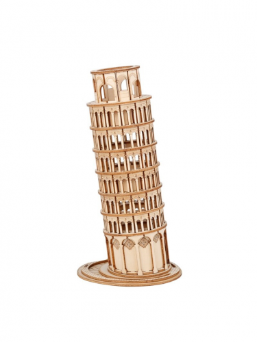 Baukasten - Schiefer Turm von Pisa (Holzbausteine)