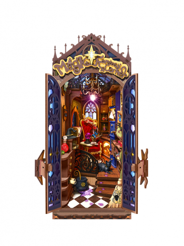 Bausatz - Buchstütze The Magic Fantasy Corner (dřevěná)