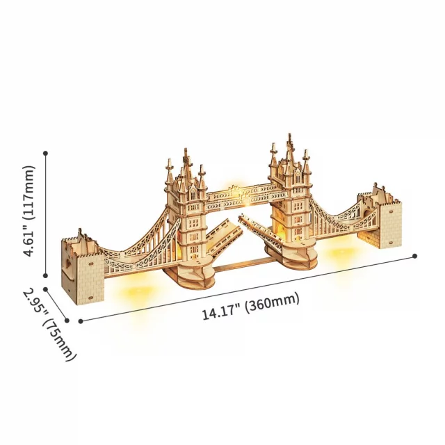 Baukasten - Tower Bridge (Holz)