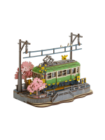 Bausatz - Sakura Journey Straßenbahn (aus Holz)