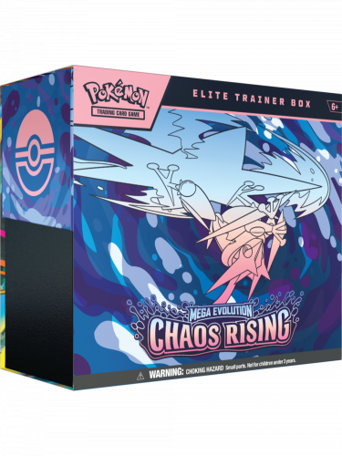 Kartenspiel Pokémon TCG: Mega Evolution - Chaos Rising - Elite Trainer Box (ENGLISCHE VERSION)