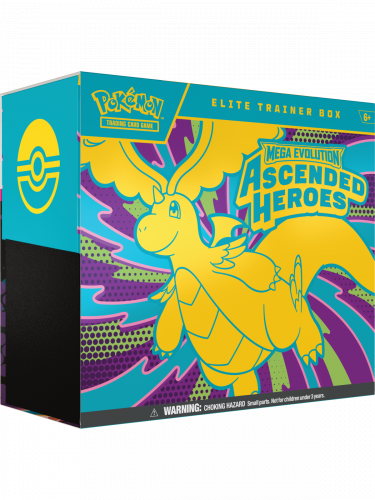 Kartenspiel Pokémon TCG: Mega Evolution - Ascended Heroes Elite Trainer Box (ENGLISCHE VERSION)