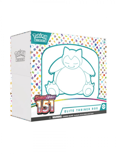 Kartenspiel Pokémon TCG: Scarlet & Violet 151 - Elite Trainer Box (Snorlax) (ENGLISCHE VERSION)
