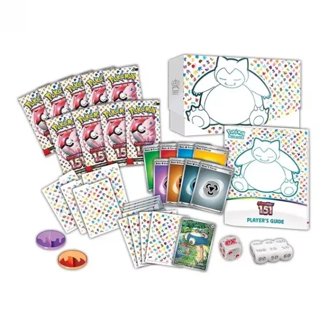 Kartenspiel Pokémon TCG: Scarlet & Violet 151 - Elite Trainer Box (Snorlax) (ENGLISCHE VERSION) - Pokemon TCG: Scarlet & Violet - 151