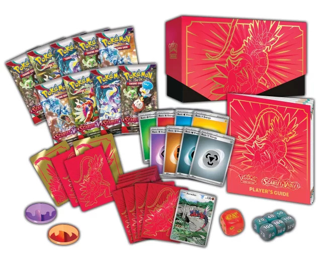 Kartenspiel Pokemon TCG: Scarlet & Violet - Elite Trainer Box (Koraidon)