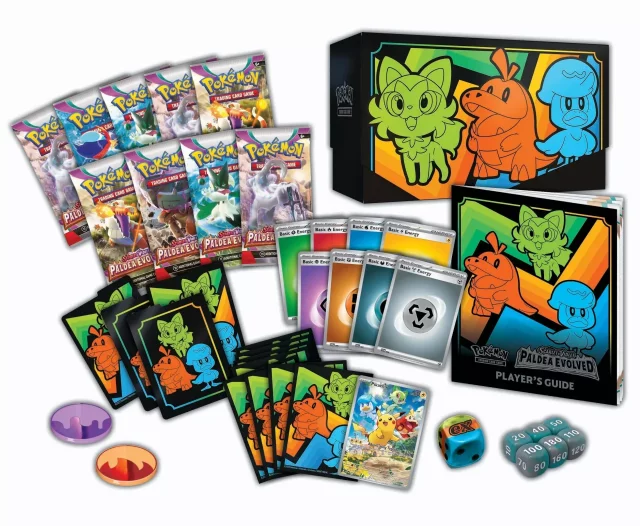 Kartenspiel Pokemon TCG: Scarlet & Violet - Paldea Evolved Elite Trainer Box