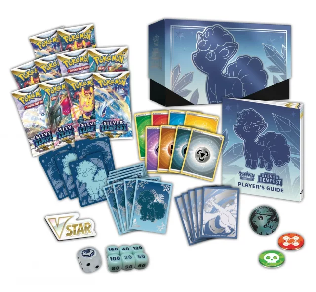 Kartenspiel Pokemon TCG: Sword & Shield Silver Tempest - Elite Trainer Box