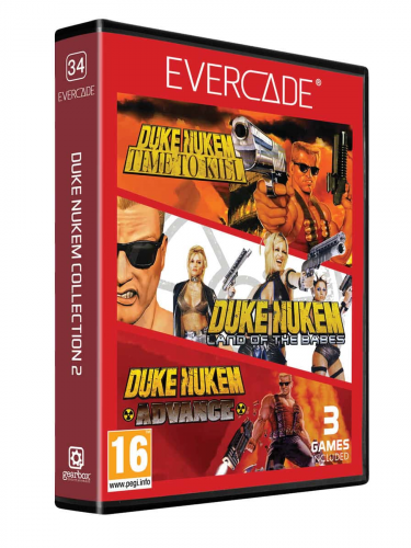 Cartridge für die Retro-Spielkonsole Evercade - Duke Nukem Collection 2 (PC)