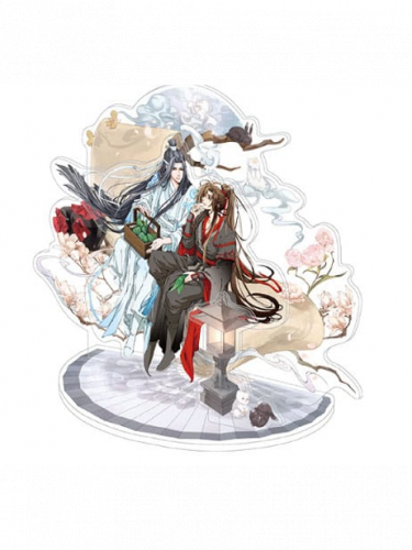 Acrylfigur Grandmaster of Demonic Cultivation - Wei Wuxian & Lan Wangji Süßflaggen, die im Wind wehen