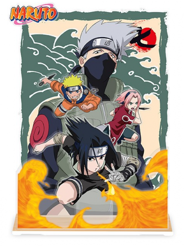 Acrylständer Naruto Shippuden - Team 7 Diorama