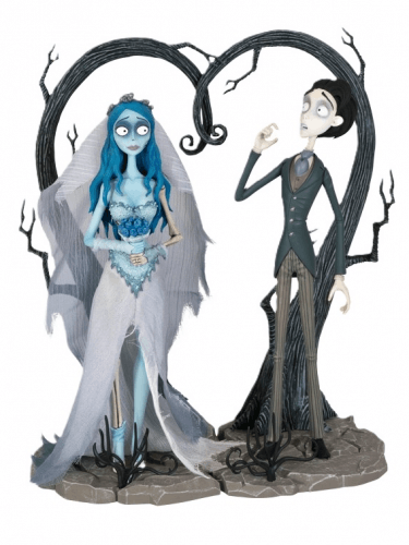 Vorteilhaftes Set Corpse Bride - Figur Emily & Victor Diorama (Super Figure Collection)