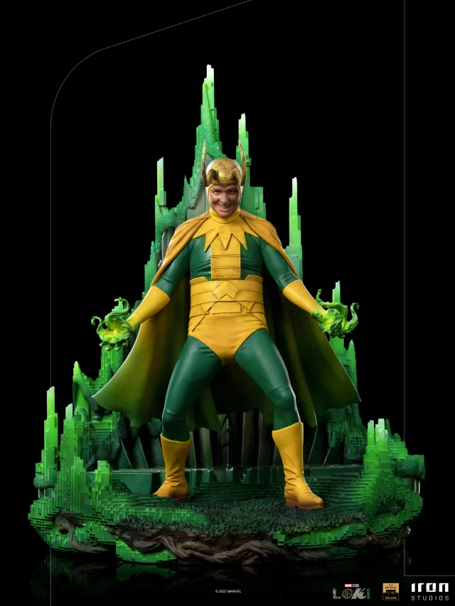 Statue Loki - Classic Loki (Deluxe) Art Scale 1/10 (Iron Studios)