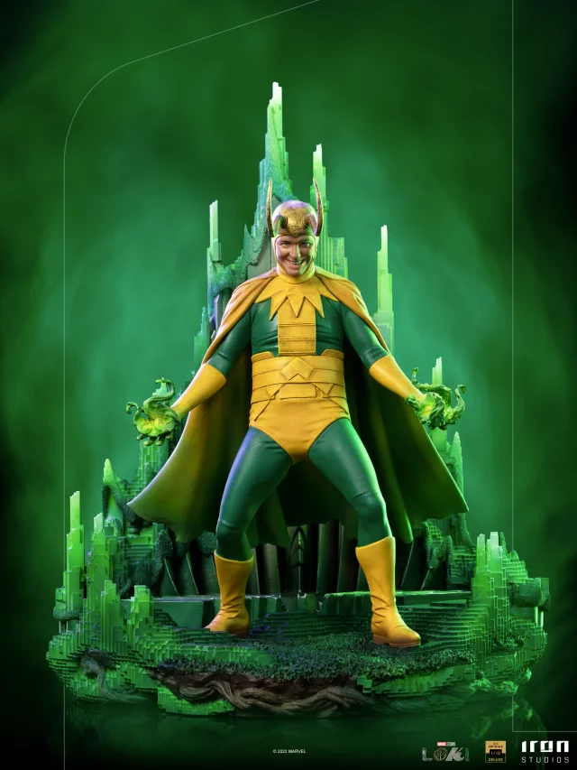 Figur Chr. Loki - Classic Loki (Deluxe) Art Scale 1/10 (Iron Studios)
