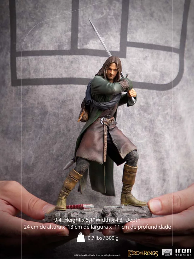 Figur Der Herr der Ringe - Aragorn BDS Art Scale 1/10 (Iron Studios)