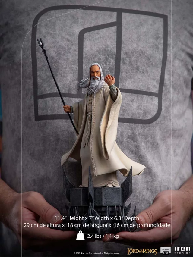 Figur Der Herr der Ringe - Saruman BDS Art Scale 1/10 (Iron Studios)