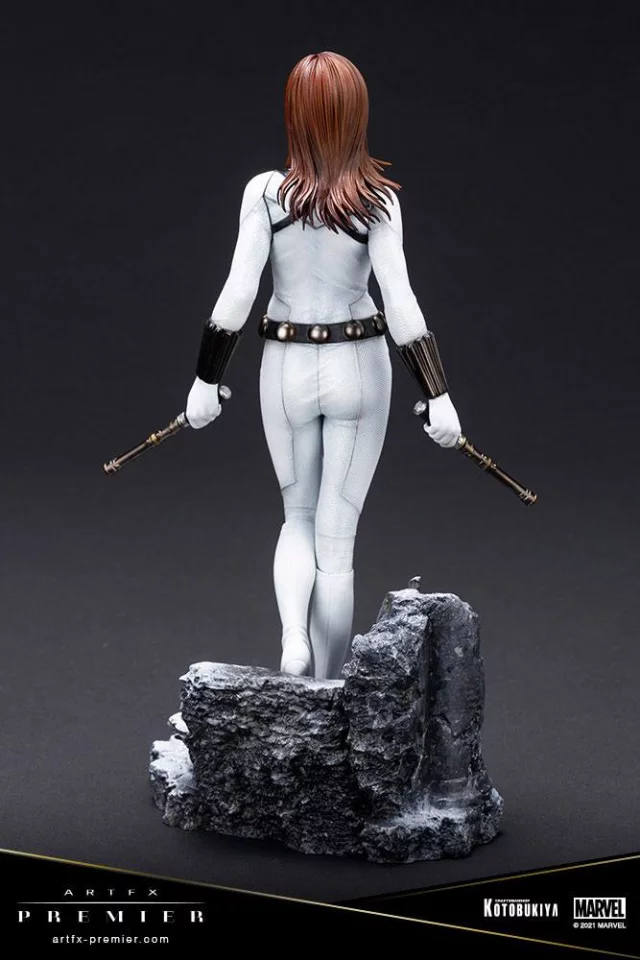 Statue Marvel - Black Widow White Costume Limited Edition (ArtFX Premier)