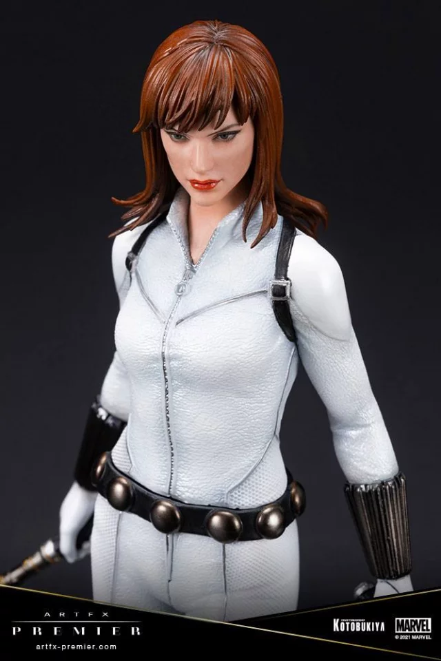 Statue Marvel - Black Widow White Costume Limited Edition (ArtFX Premier)