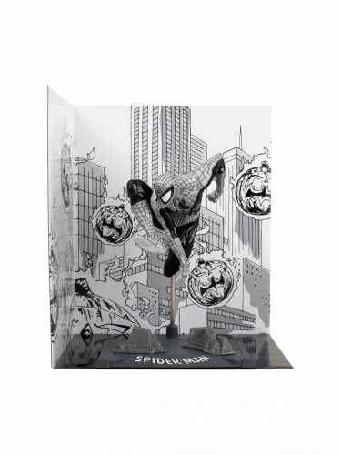Figur Marvel - Spider Man Black & White (McFarlane)