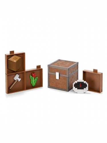 Figur Minecraft - Loot Chest Forest (The Noble Collection)