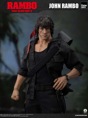 Figur Rambo - John Rambo First Blood Part II (Threezero)