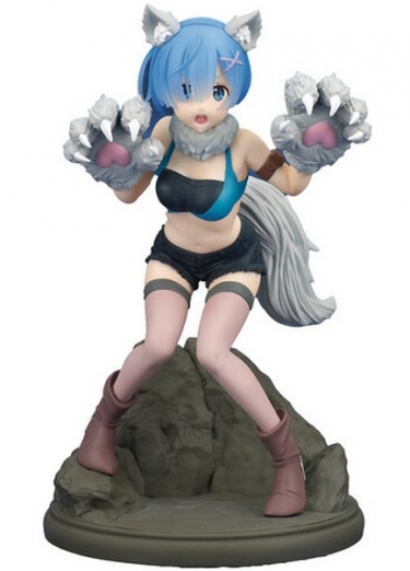 Figur Re:Zero - Rem Espresto Monster Motions (Banpresto)