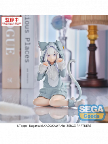 Figur Re:Zero Starting Life in Another World - Emilia Mofumofu (Sega)