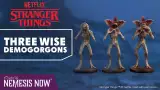 Figurka Stranger Things - Three Wise Demogorgons Set (3 figurky)