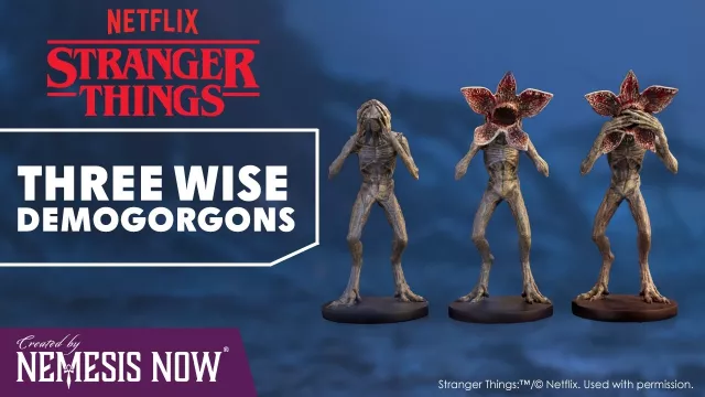 Figurka Stranger Things - Three Wise Demogorgons Set (3 figurky)