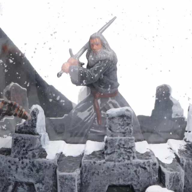 Schneekugel Lord of the Rings - Battle of the Peak Snow - Dekoration