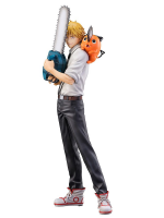 Statuette Chainsaw Man - Denji & Pochita S-Fire Statue 1/7 (Sega)