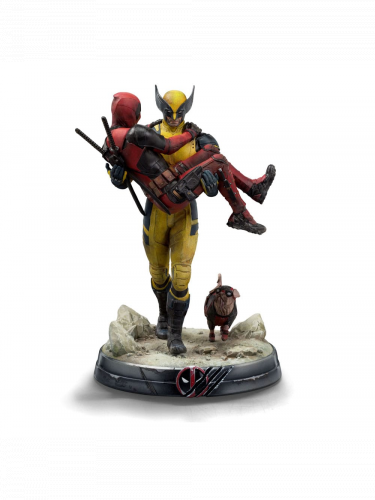 Statuette Deadpool - Deadpool & Wolverine Deluxe Art Scale 1/10 (Iron Studios)