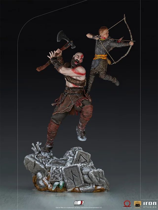 Soška God of War - Kratos and Atreus BDS Art Scale 1/10 (Iron Studios)
