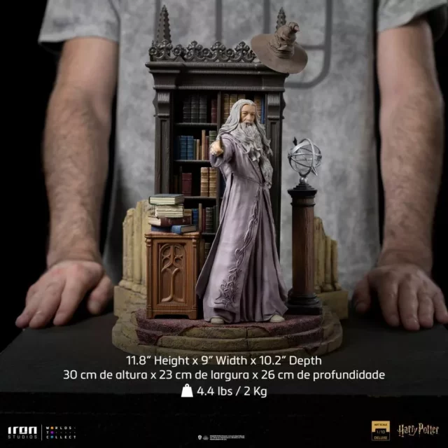 Statue Harry Potter - Albus Dumbledore Deluxe Art Scale 1/10 (Iron Studios)